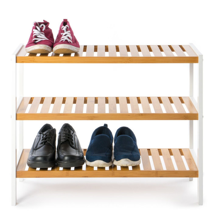 Rebrilliant 9 Pair Shoe Rack Wayfair.co.uk